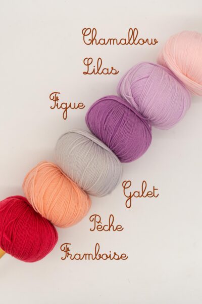 Brassière cache-cœur “Lulu” en pure laine mérinos – taille 0-3 mois et 3-6 mois