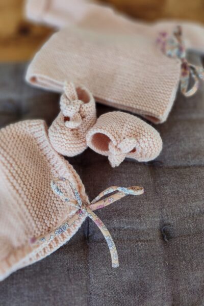 Babies en pure laine mérinos – Tailles 0-3 mois et 3-6 mois – Nombreux coloris