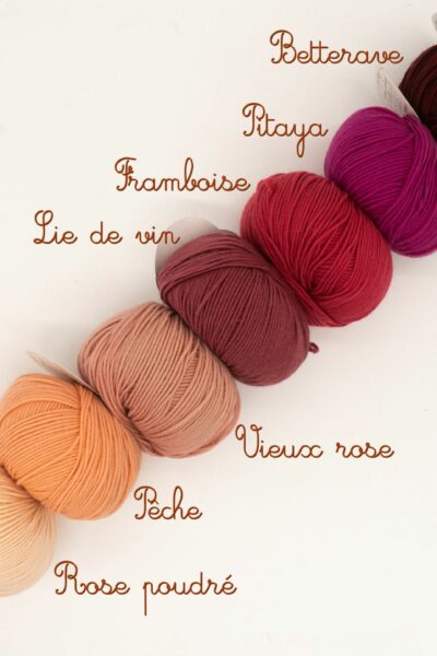 Chaussons “Lulu” en pure laine mérinos – Tailles 0 à 9 mois – Nombreux coloris