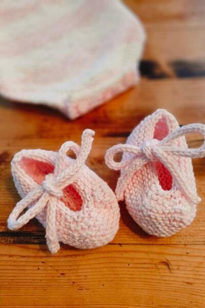 Patron ballerines Lili jolie 0-3 et 3-6 mois (aig. n°3)