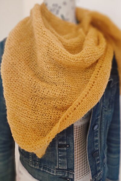 Mon cosy shawl en alpaga