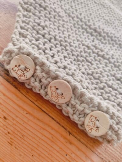 Barboteuse "petit lutin" en coton - différents thèmes - taille naissance à 6 mois – Image 5