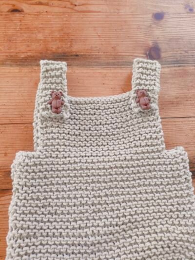 Barboteuse "petit lutin" en coton - différents thèmes - taille naissance à 6 mois – Image 2
