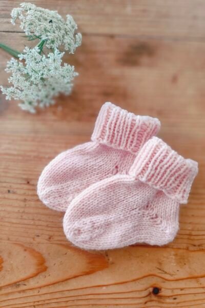 Chaussettes en mérinos (naissance-3 mois)