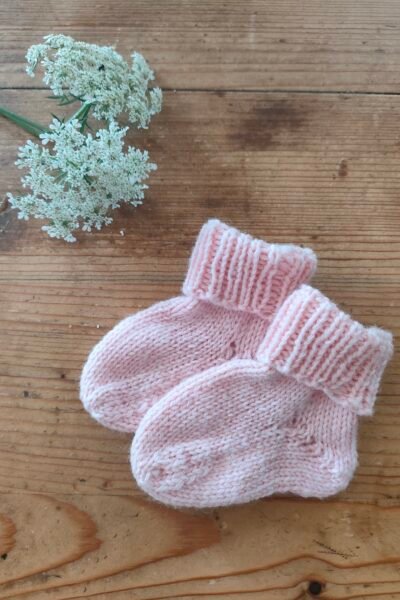 Chaussettes en mérinos (naissance-3 mois)