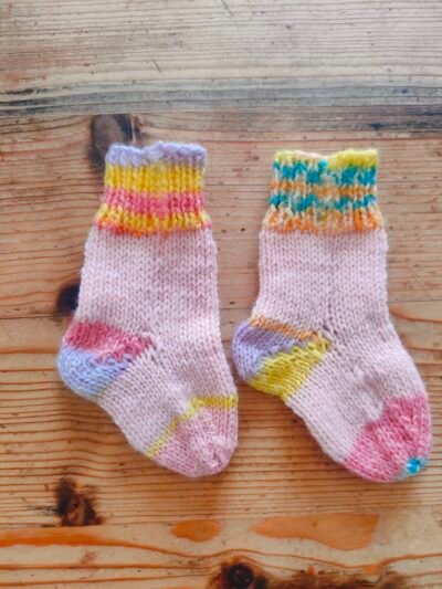Chaussettes en mérinos (naissance-3 mois) – Image 6