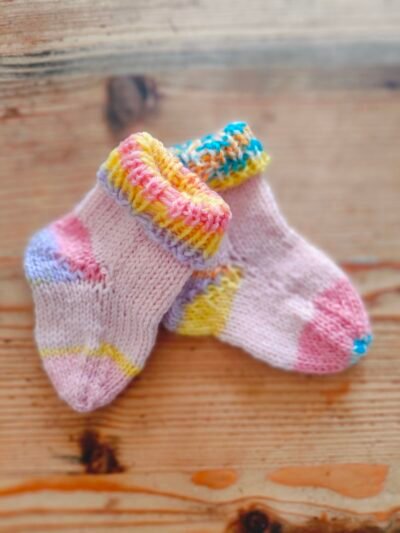 Chaussettes en mérinos (naissance-3 mois)