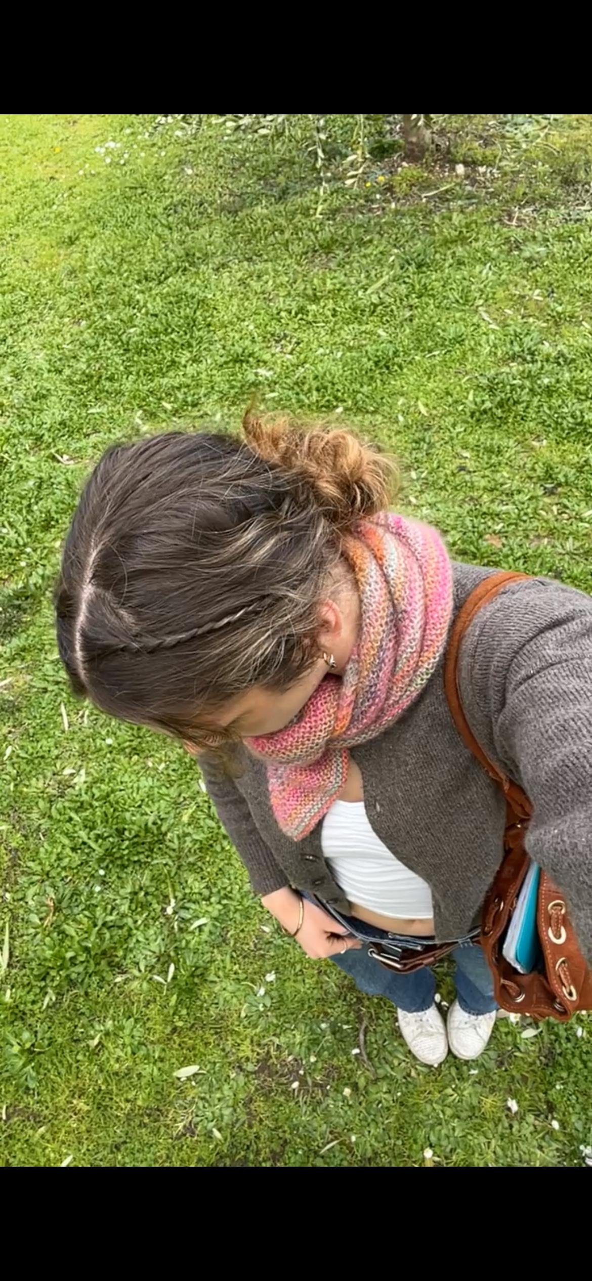 Châle en mohair, soie et mérinos – Image 6