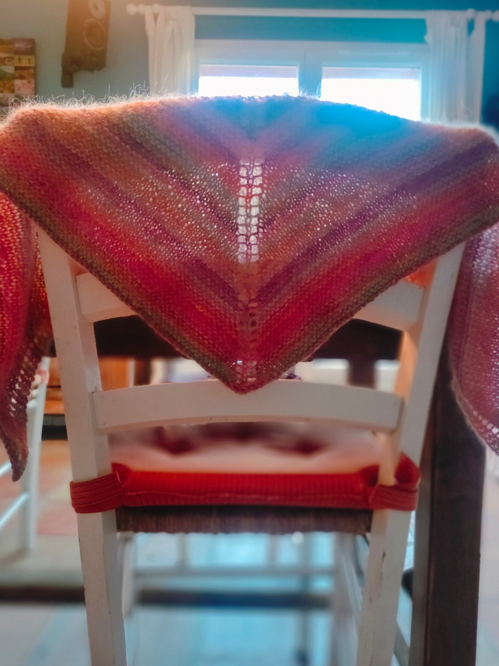 Châle en mohair, soie et mérinos – Image 8