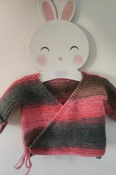 Brassière cache-coeur multicolore – taille 0-3 mois