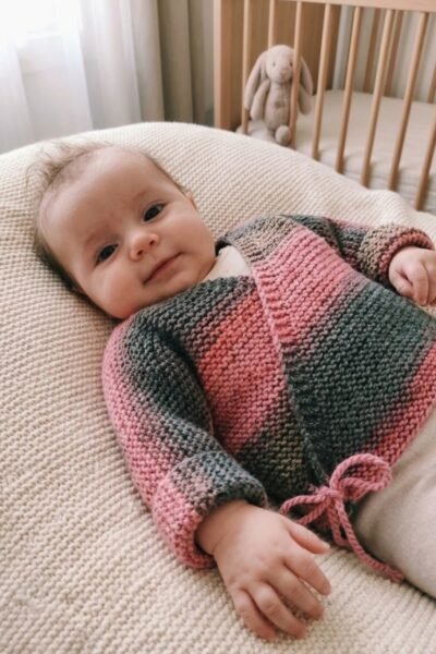 Brassière Cocon – DMC Brio Laine et acrylique – Naissance à 6 mois